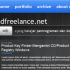 Download : PSD - Freelance Hitam Theme..