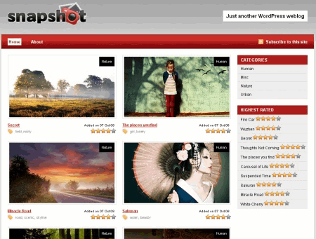 wp theme gratis snapshot Download Gratis : 8 Theme Wordpress Unik
